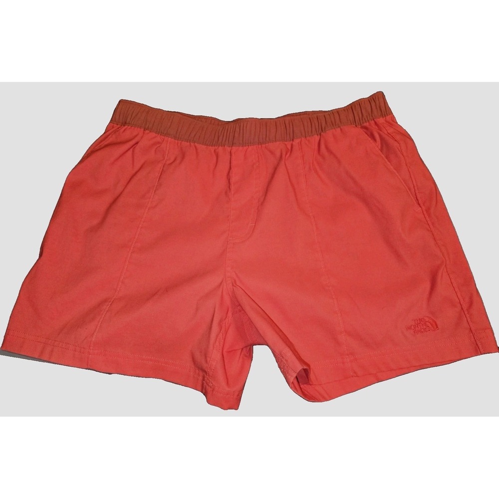 The North Face Mens Class V Water Shorts Horizon Red 5 Inch Inseam Size Large - Picture 2 of 11